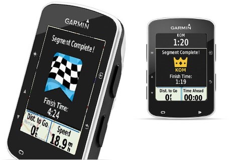 Live Strava segments on Garmin Edge 520